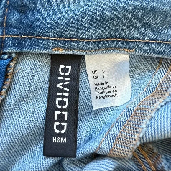 H&M Divided women jeans dress size S - Picture 4 of 6